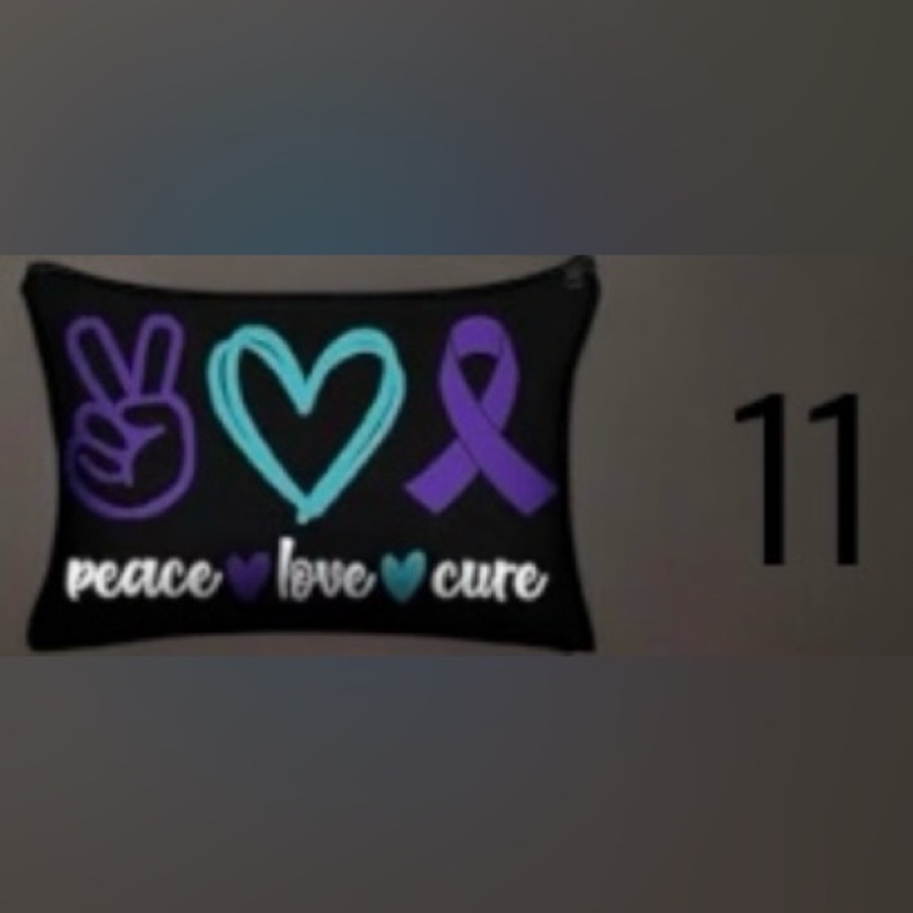 Suicide Prevention Awareness Set: 1 Pen, 1 Note pad, 1 Makeup Bags, 1 Bracelet - Picture 15 of 16